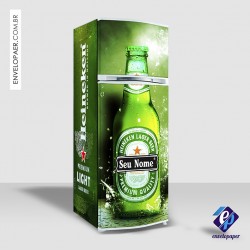 Adesivos para Envelopamento de Geladeira - Heineken 02