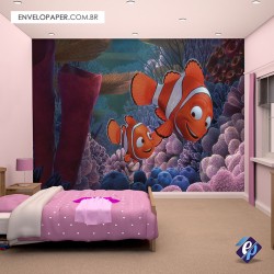 Painel Fotográfico Adesivo Infantil - Nemo 401x290cm