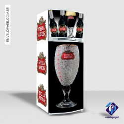 Adesivos para Envelopamento de Geladeira - Stella Artois 03