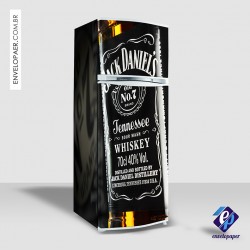 Adesivos para Envelopamento de Geladeira - Jack Daniel's 01