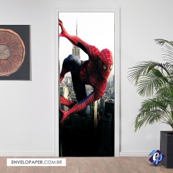 Adesivo para Porta - Homem Aranha 02