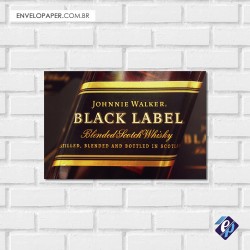 Placa Decorativa - black label