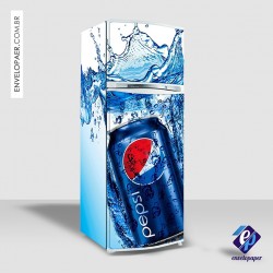 Adesivos para Envelopamento de Geladeira - Pepsi