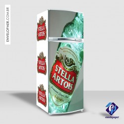 Adesivos para Envelopamento de Geladeira - Stella Artois 02