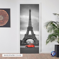 Adesivo para Porta - Paris - Torre Eiffel 03