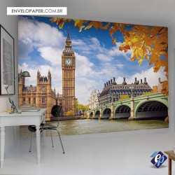 Painel Fotográfico Adesivo - Londres 02 401x290cm