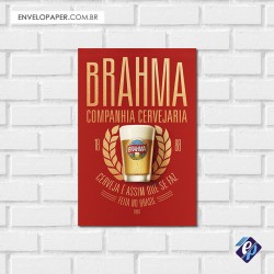 Placa Decorativa - brahma 4