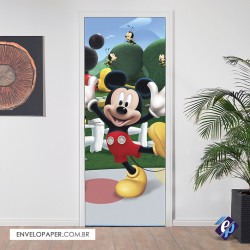 Adesivo para Porta - Mickey