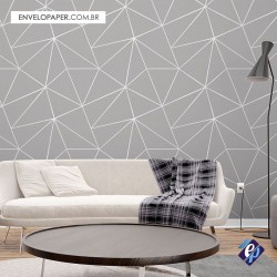 Papel de Parede Autoadesivo Zara Decore Gray